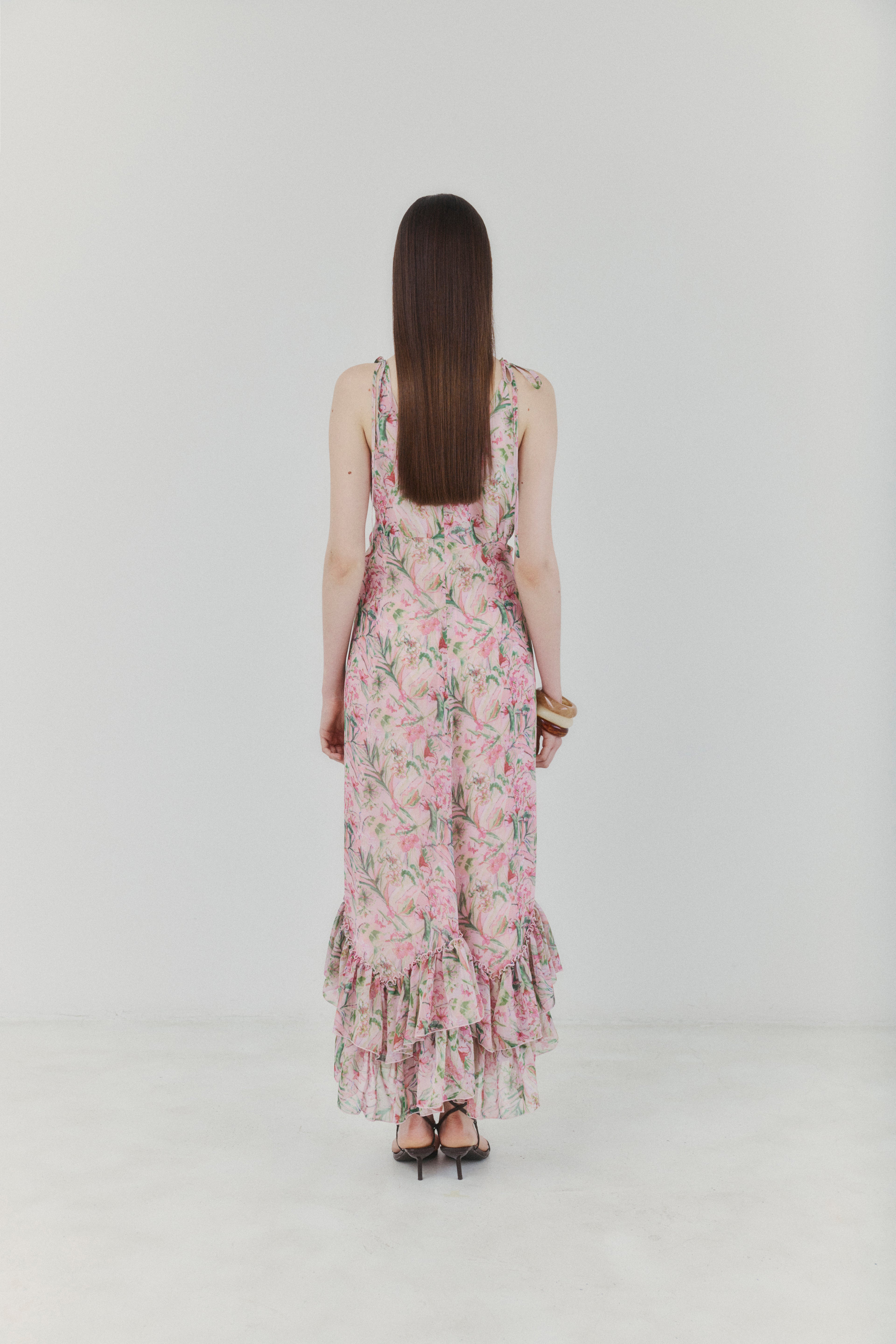 Botanical Symphony Maxi Dress