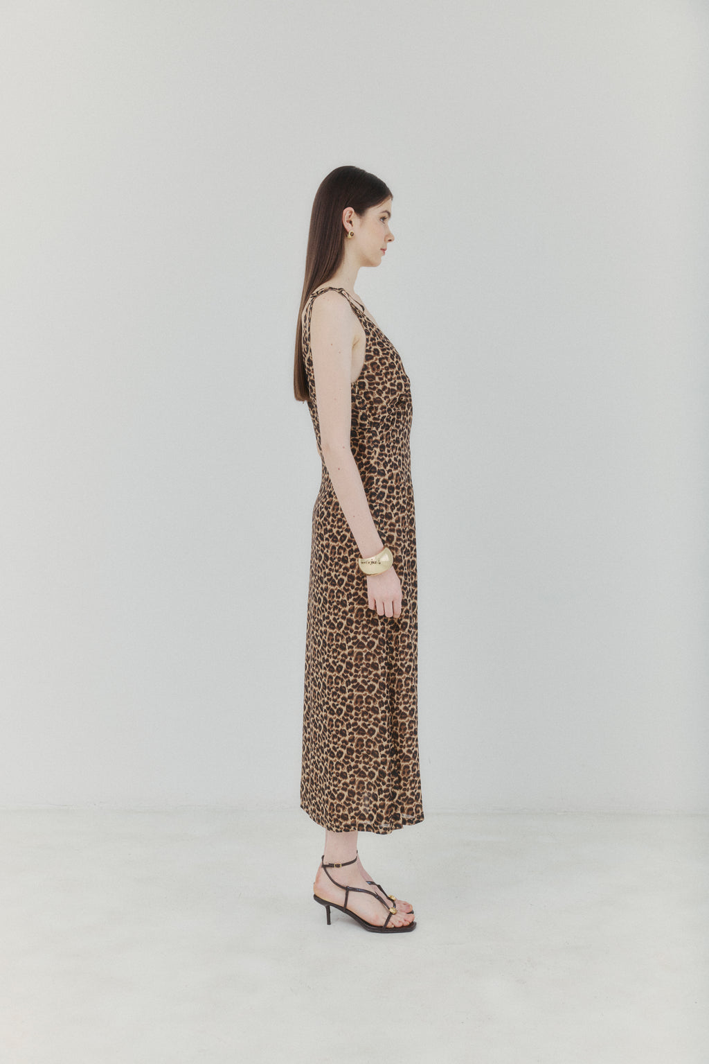 Savannah Leopard Maxi Dress