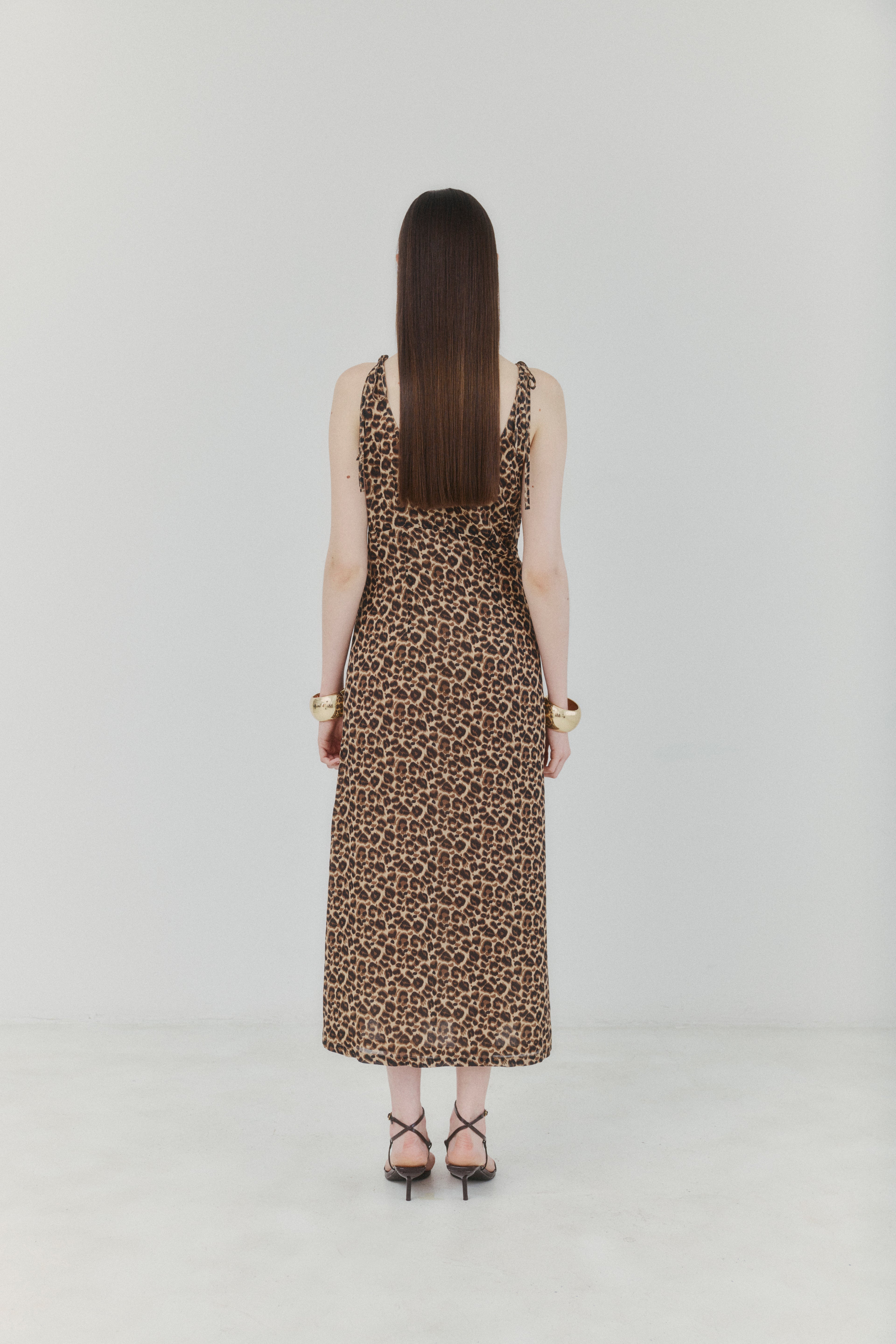 Savannah Leopard Maxi Dress