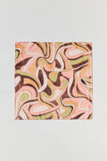 Abstract Harmony Satin Scarf